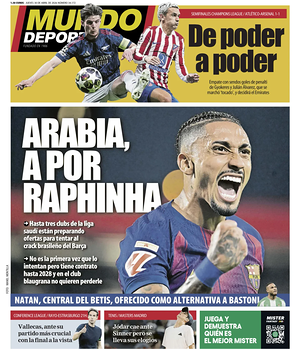 Mundo Deportivo prima pagina