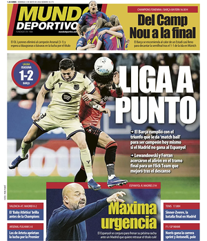 Prima pagina Mundo Deportivo di oggi - Quotidiano sport