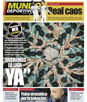 Prima pagina Mundo Deportivo di oggi - Quotidiano sport