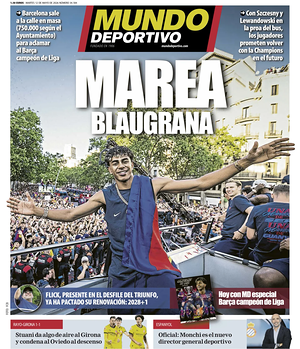 Prima pagina Mundo Deportivo di oggi - Quotidiano sport