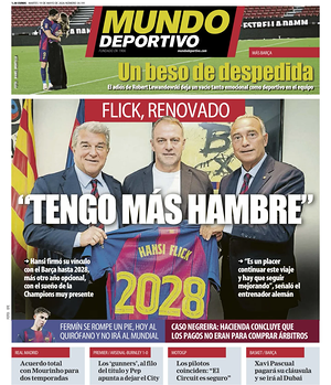 Prima pagina Mundo Deportivo di oggi - Quotidiano sport