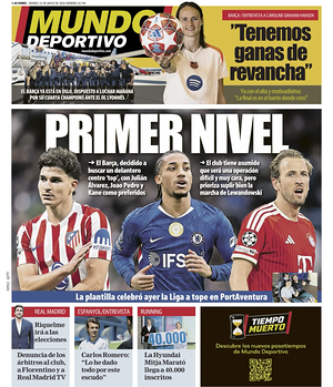 Prima pagina Mundo Deportivo di oggi - Quotidiano sport
