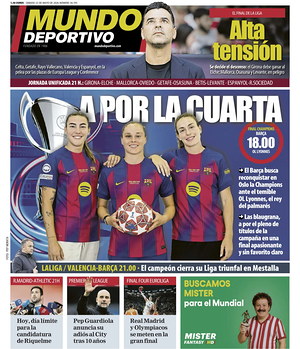 Prima pagina Mundo Deportivo di oggi - Quotidiano sport