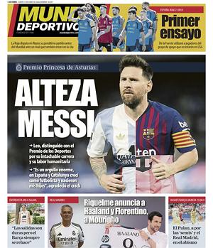Prima pagina Mundo Deportivo di oggi - Quotidiano sport