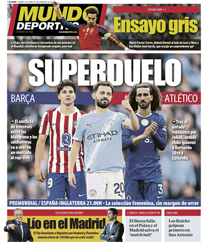 Prima pagina Mundo Deportivo di oggi - Quotidiano sport