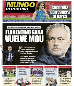 Prima pagina Mundo Deportivo di oggi - Quotidiano sport