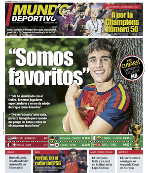 Prima pagina Mundo Deportivo di oggi - Quotidiano sport