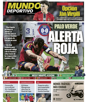 Prima pagina Mundo Deportivo di oggi - Quotidiano sport