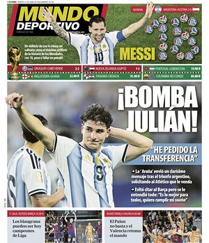 Prima pagina Mundo Deportivo di oggi - Quotidiano sport