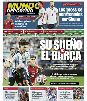Prima pagina Mundo Deportivo di oggi - Quotidiano sport