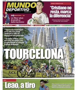 Prima pagina Mundo Deportivo di oggi - Quotidiano sport