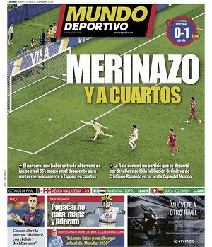 Prima pagina Mundo Deportivo di oggi - Quotidiano sport