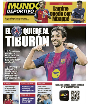 Prima pagina Mundo Deportivo di oggi - Quotidiano sport