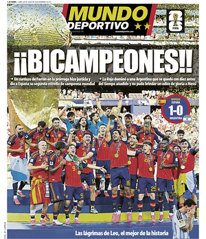 Prima pagina Mundo Deportivo di oggi - Quotidiano sport