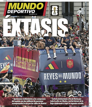 Prima pagina Mundo Deportivo di oggi - Quotidiano sport