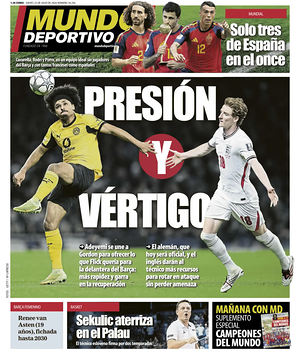 Prima pagina Mundo Deportivo di oggi - Quotidiano sport