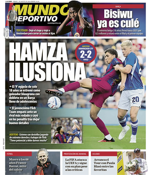 Prima pagina Mundo Deportivo di oggi - Quotidiano sport
