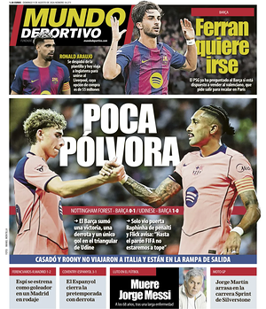Prima pagina Mundo Deportivo di oggi - Quotidiano sport