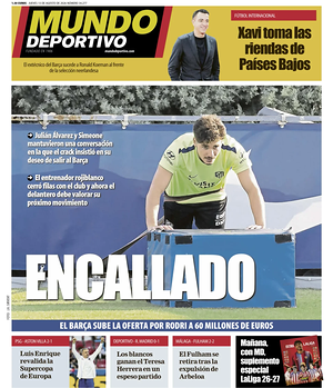 Prima pagina Mundo Deportivo di oggi - Quotidiano sport