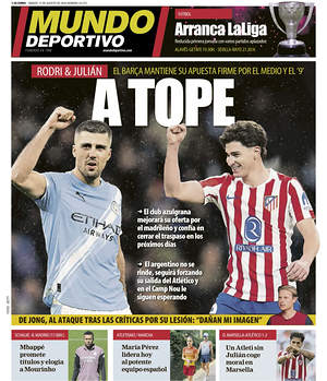 Prima pagina Mundo Deportivo di oggi - Quotidiano sport