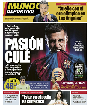 Prima pagina Mundo Deportivo di oggi - Quotidiano sport