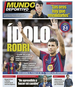 Prima pagina Mundo Deportivo di oggi - Quotidiano sport