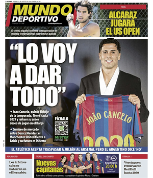 Prima pagina Mundo Deportivo di oggi - Quotidiano sport