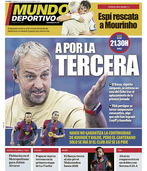 Prima pagina Mundo Deportivo di oggi - Quotidiano sport
