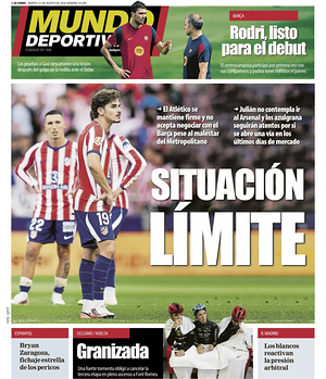 Prima pagina Mundo Deportivo di oggi - Quotidiano sport