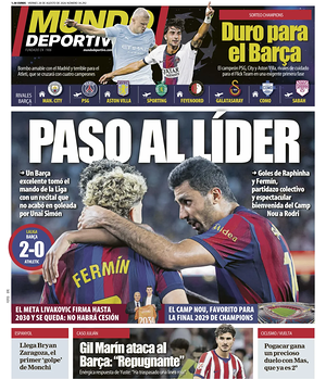 Prima pagina Mundo Deportivo di oggi - Quotidiano sport