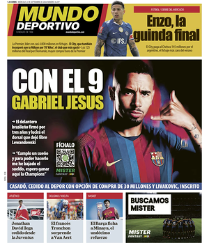 Prima pagina Mundo Deportivo di oggi - Quotidiano sport