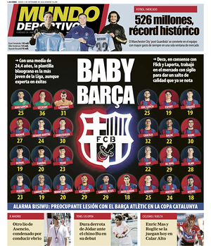 Prima pagina Mundo Deportivo di oggi - Quotidiano sport