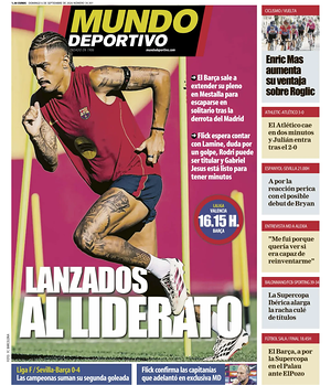 Prima pagina Mundo Deportivo di oggi - Quotidiano sport