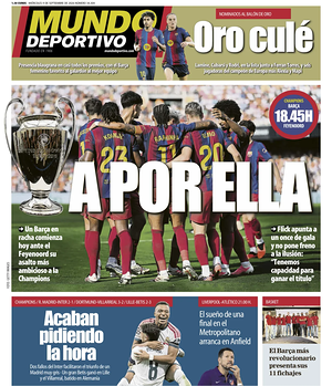 Prima pagina Mundo Deportivo di oggi - Quotidiano sport