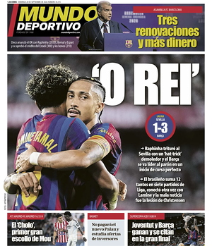 Prima pagina Mundo Deportivo di oggi - Quotidiano sport