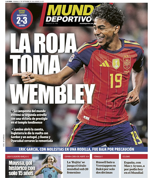 Prima pagina Mundo Deportivo di oggi - Quotidiano sport