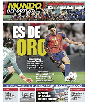 Prima pagina Mundo Deportivo di oggi - Quotidiano sport