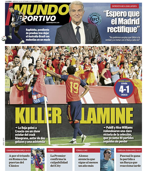 Prima pagina Mundo Deportivo di oggi - Quotidiano sport