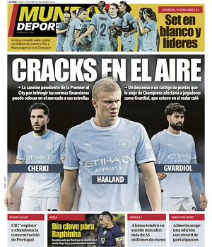 Prima pagina Mundo Deportivo di oggi - Quotidiano sport