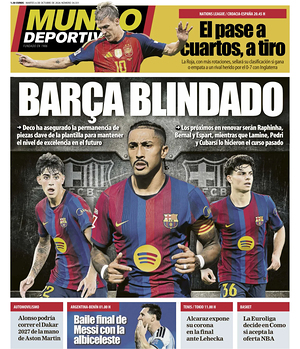 Prima pagina Mundo Deportivo di oggi - Quotidiano sport