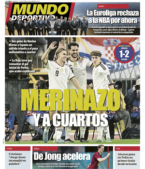 Prima pagina Mundo Deportivo di oggi - Quotidiano sport