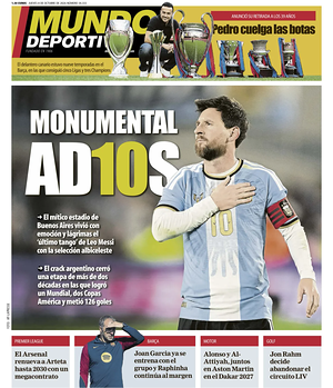 Prima pagina Mundo Deportivo di oggi - Quotidiano sport