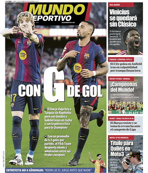 Prima pagina Mundo Deportivo di oggi - Quotidiano sport
