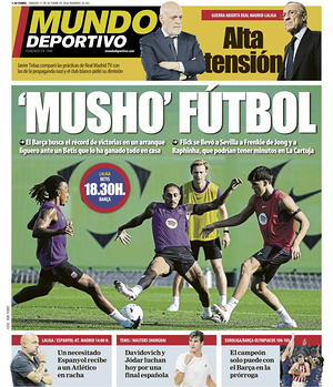 Prima pagina Mundo Deportivo di oggi - Quotidiano sport