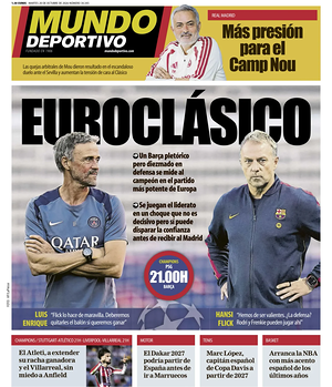 Prima pagina Mundo Deportivo di oggi - Quotidiano sport