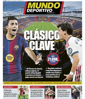 Prima pagina Mundo Deportivo di oggi - Quotidiano sport