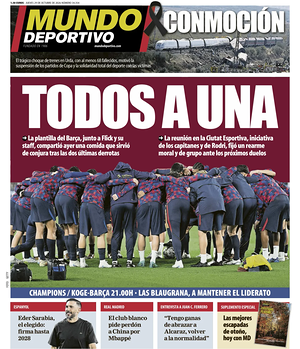 Prima pagina Mundo Deportivo di oggi - Quotidiano sport