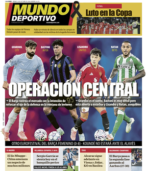 Prima pagina Mundo Deportivo di oggi - Quotidiano sport