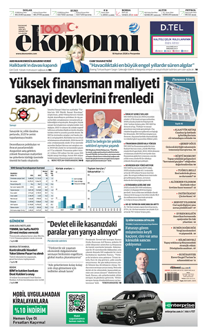 Bugünkü Nasıl Bir Ekonomi manşeti ve ilk sayfası - ekonomi gazetesi