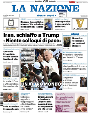 Prima pagina La Nazione di oggi - Quotidiano regionale